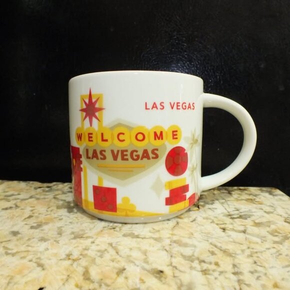 2015 Starbucks Las Vegas Cup Coffee Mug You are Here Collection - Picture 1 of 4
